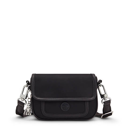 Kipling Inaki Small Crossbody Bag Handbag Paka Black | AU 1274BE